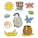 1-20 + Animals Sticker Colouring Books