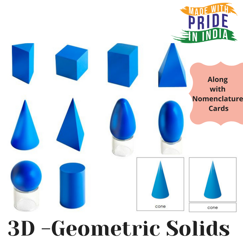 Geometry Solids - Geo Solids - Montessori