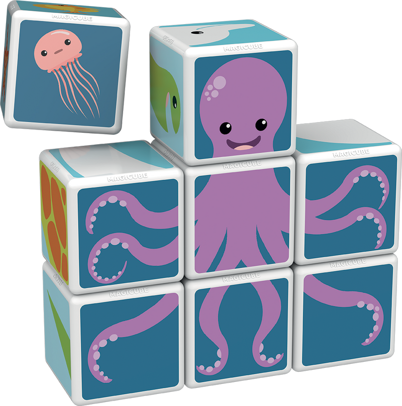 Geomag Magicube  - Sea Animals