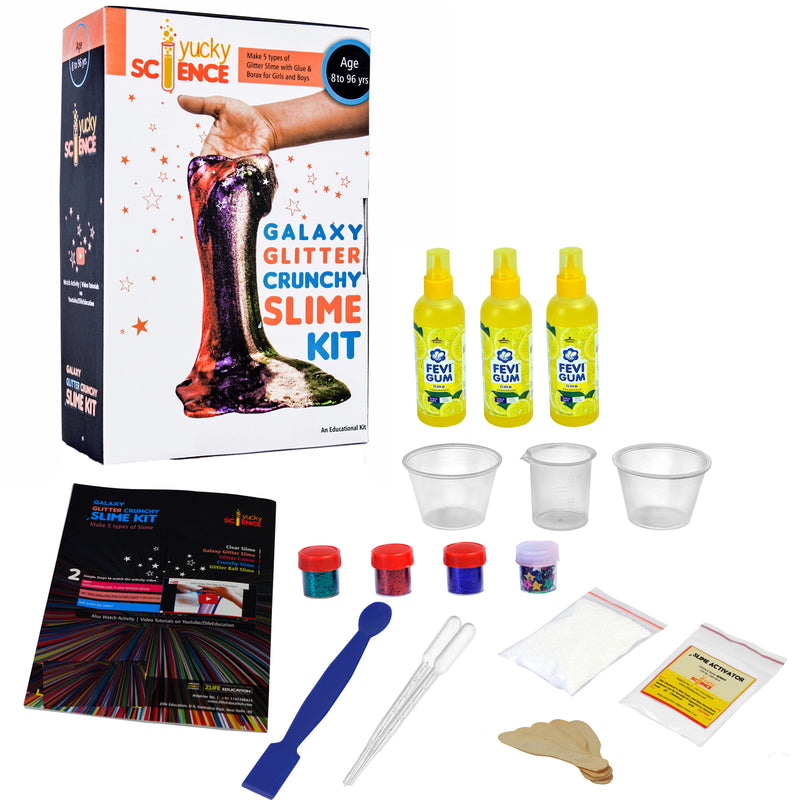 Snagshout  EMBRACE PLAY Slime Kit for Girls and Boys - The Ultimate 56  Piece Slime Kit Slime Supplies Includes Non-Borax Slime Glue, Slime Scents,  Slime Add Ins, and Other Slime Ingredients