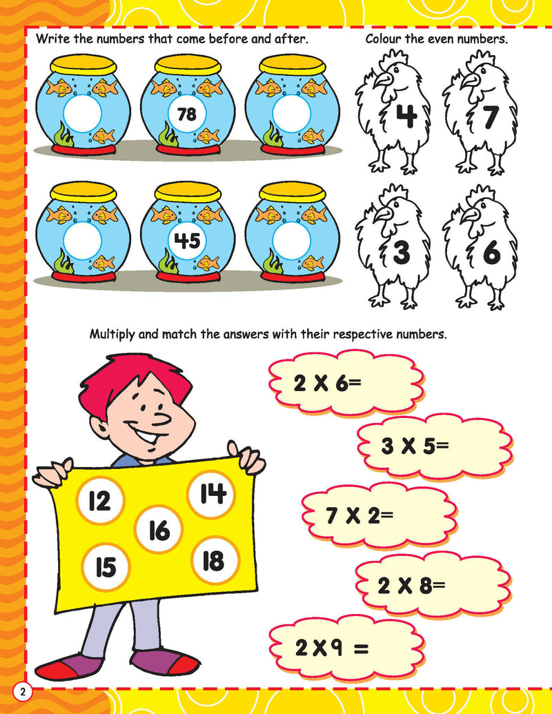 365 Math Activity : Interactive & Activity Children Book By Dreamland