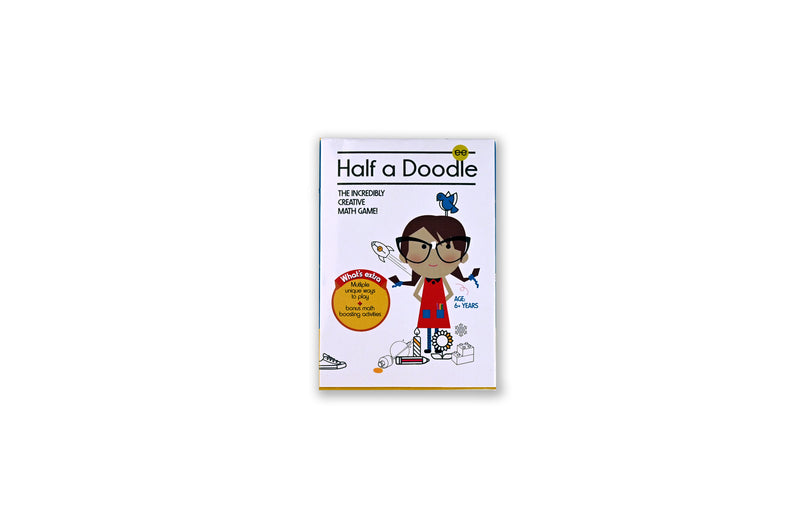 Half a Doodle I Learn Fractions using Creativity! - Pack of 6