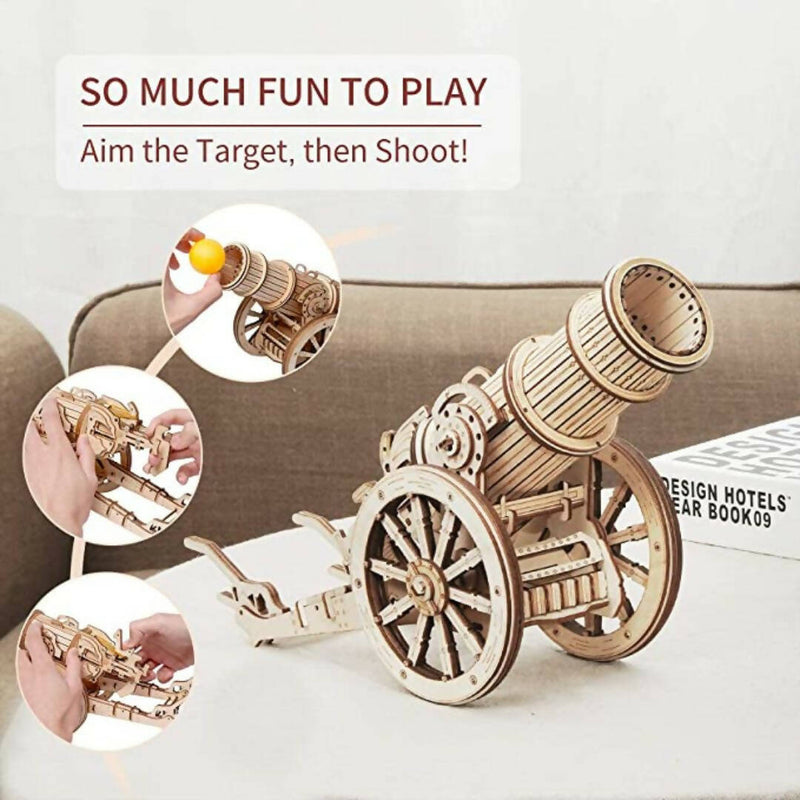 Medieval Wheeled Cannon ,skill development games,Time management games,wooden Puzzle, 3d Puzzle, wooden toys, educational toys, gift ideas for teenagers, gift ideas for kids, Puzzles, buy puzzles, gift ideas,