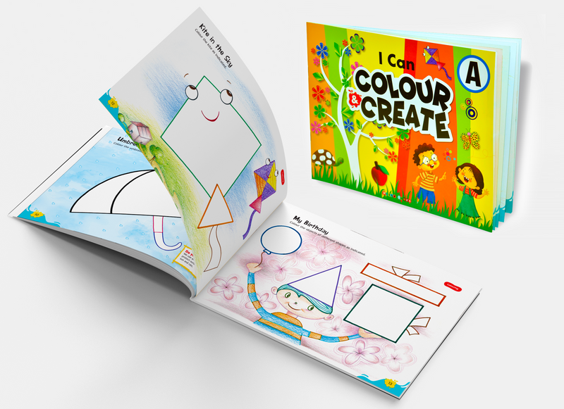 I Can Colour and Create (Combo set of 3)