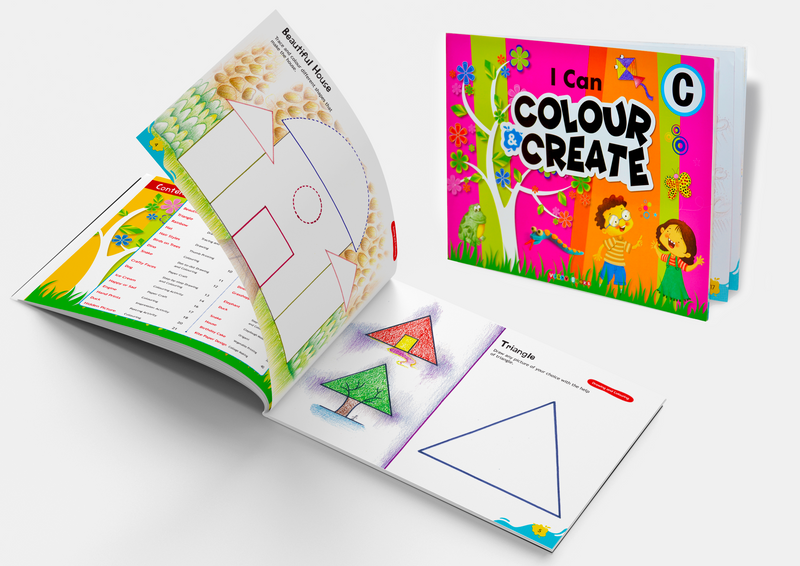 I Can Colour and Create (Combo set of 3)