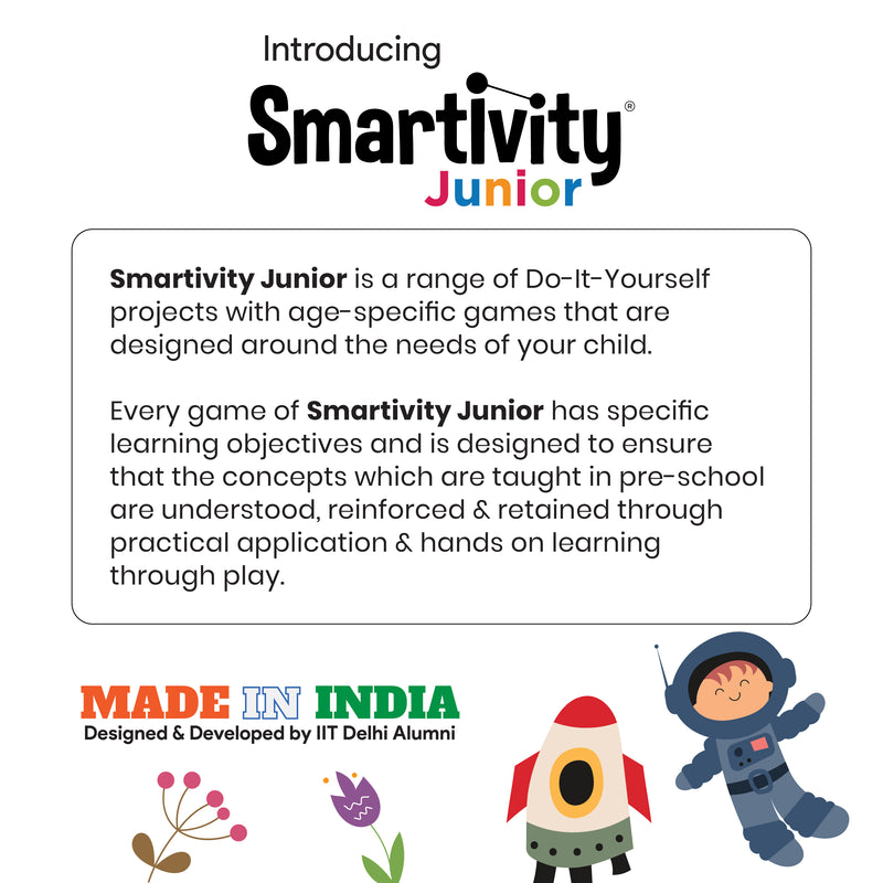 Smartivity Junior Pre-School Discovery Kit 10-in-1