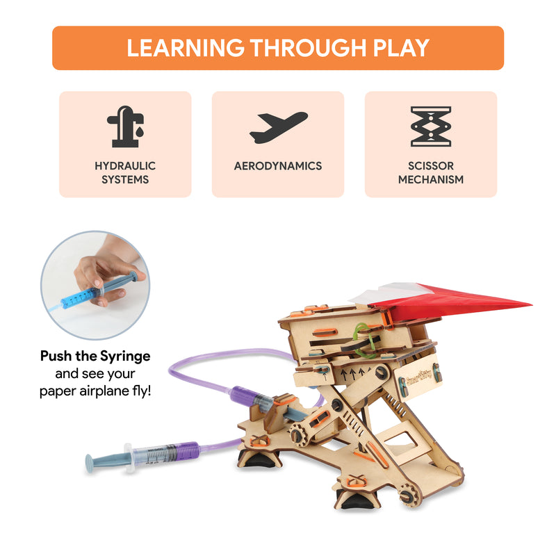 Smartivity Hydraulic Plane Launcher