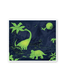 PLANET OF LOST DINOSAURS - GLOW IN THE DARK PUZZLE