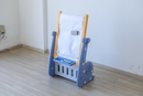 Toodles  Kids Art Easel with Art Roll Blue