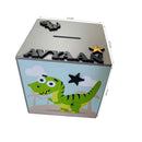 Doxbox Dinosaur Theme Piggy Bank ( Personalization Available)