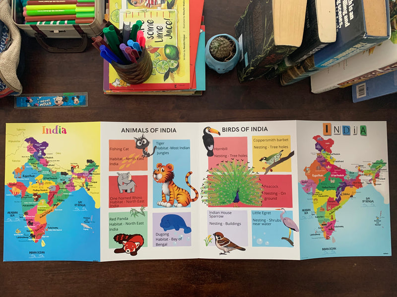 India Themed Wall Book
