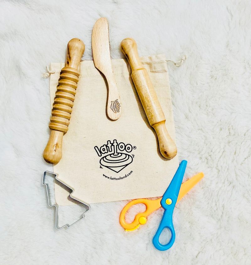 Wooden tools set for 1.5 years and above kids for Montessori learning