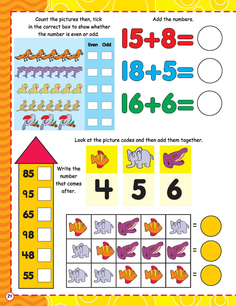 365 Math Activity : Interactive & Activity Children Book By Dreamland