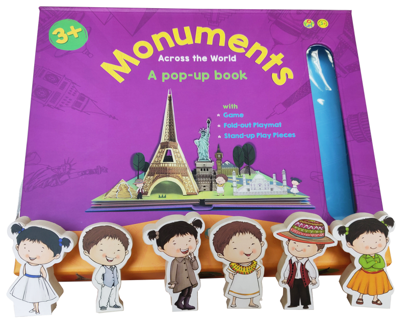 Monuments a Pop-up Playmat