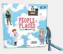 People & Places Pop-up Book with pull-out pieces