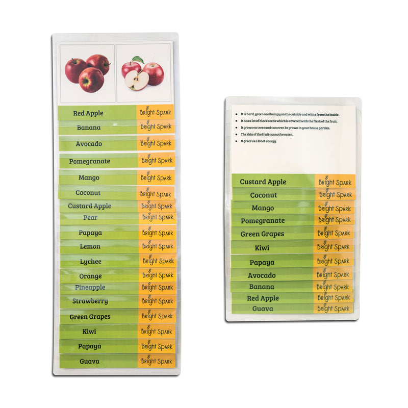 Fruit Discovery cards