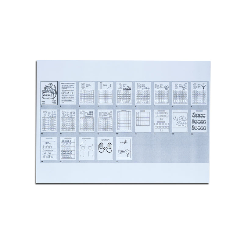 Tracing Numbers 1-10 (20 sheets)