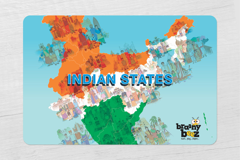 Indian States & Union Territories Flashcards