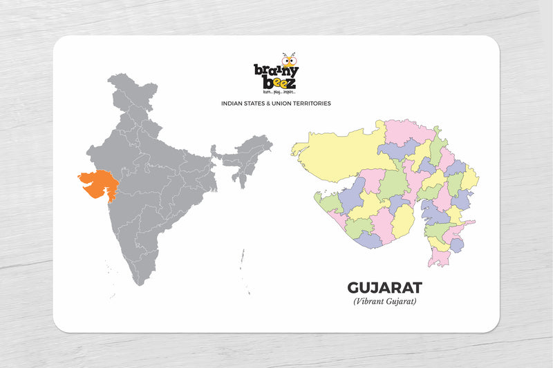 Indian States & Union Territories Flashcards