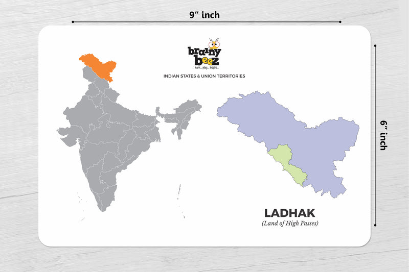 Indian States & Union Territories Flashcards