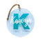 Initial + Name personalised Ornamnet - CLEAR ACRYLIC  (Personalization Available )