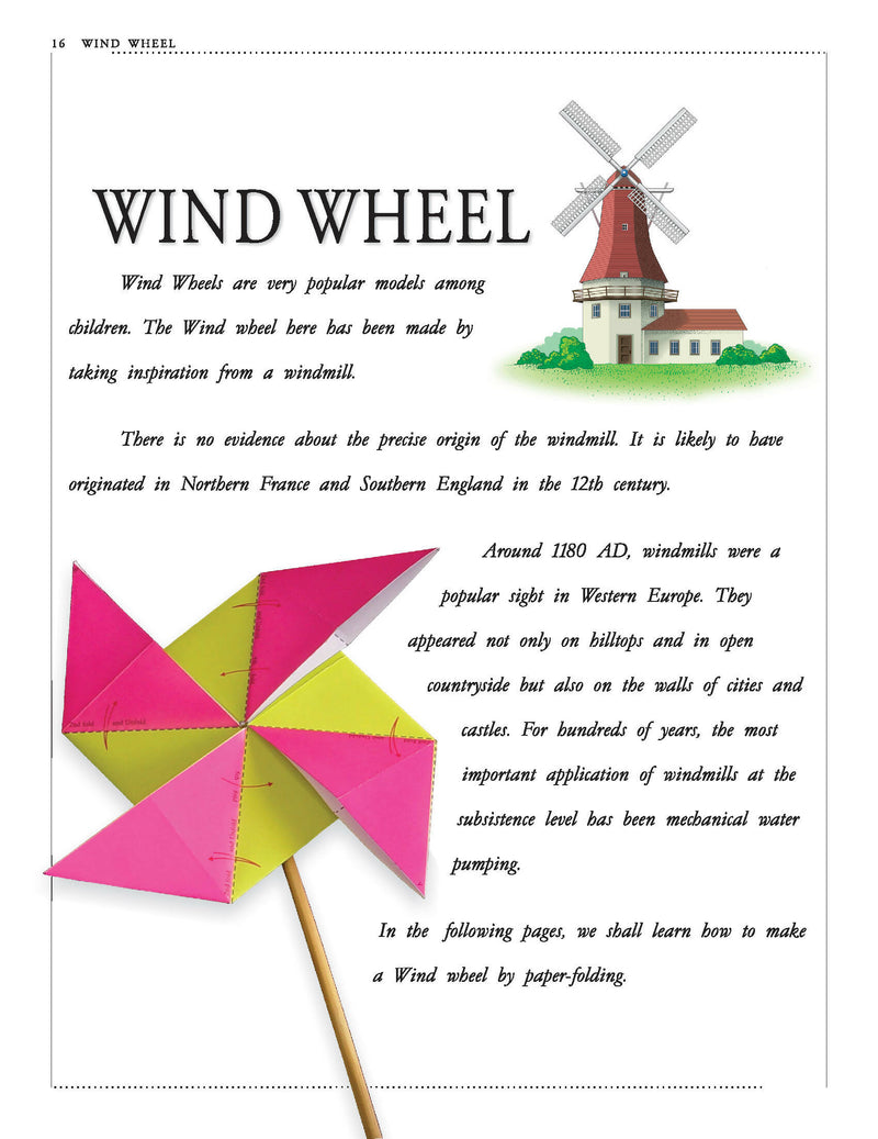 Paper Folding Part 2 : Interactive & Activity Children Book By Dreamland Publications 9781730158056