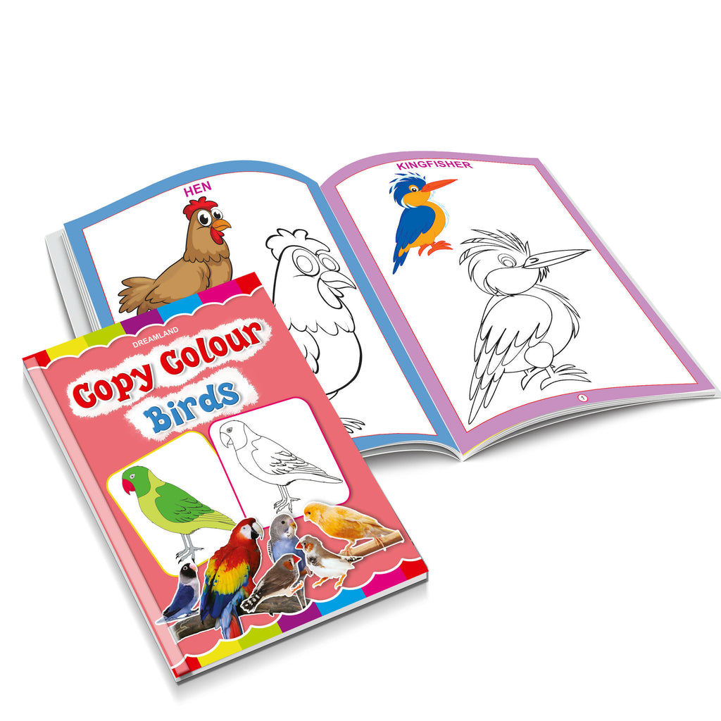 JoGenii | Copy Colour Book - 1 to 6 (Pack) | Dreamland Publications