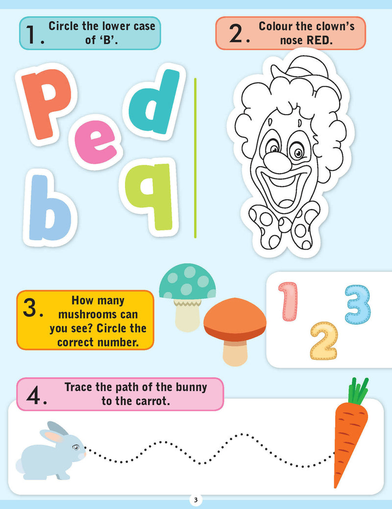 Brilliant Brain Activity Book 3+