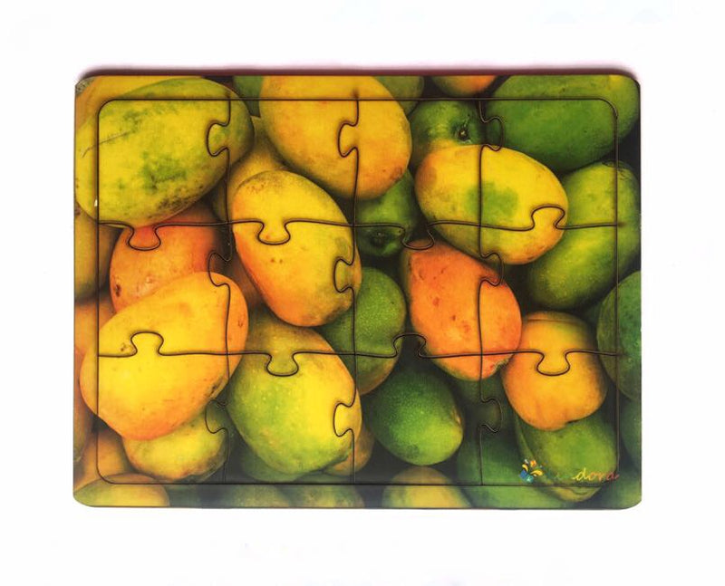 Montessori Jigsaw Puzzle - Indian National Fruit Mango