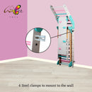 Wall-mounted foldable Jungle Gym