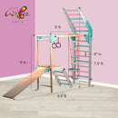 Wall-mounted foldable Jungle Gym