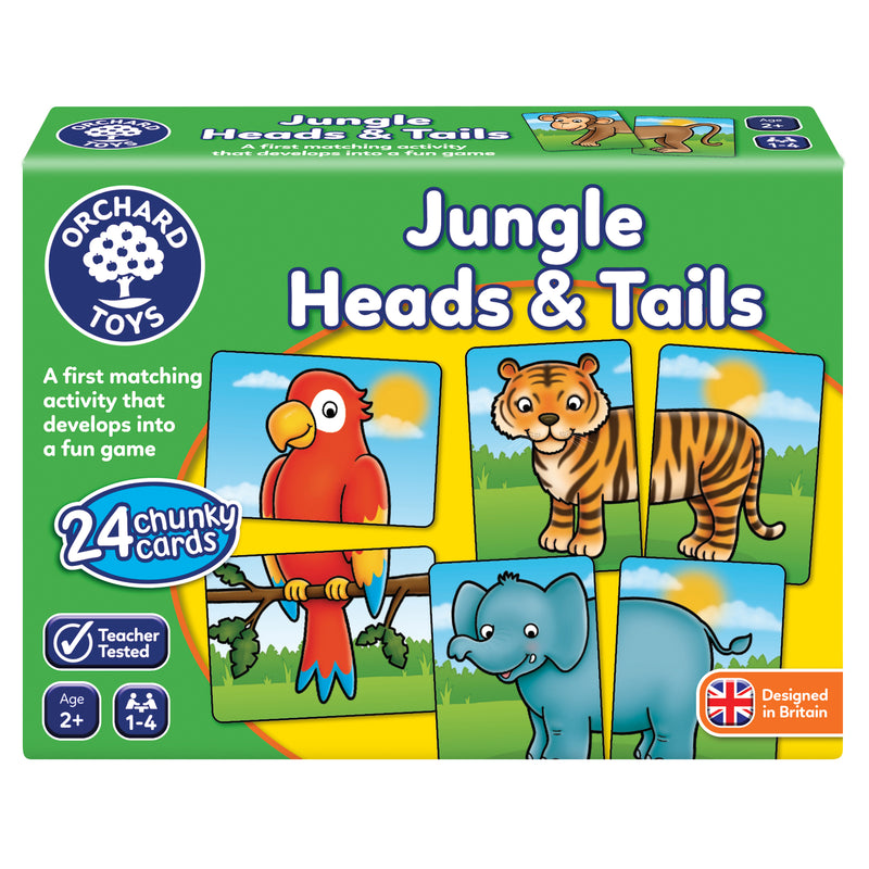 JoGenii Jungle Heads and Tails Orchard Toys