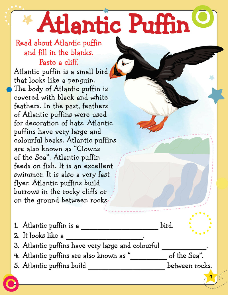 Learn Everyday Reading Comprehension - Age 7+ : Interactive & Activity Children Book By Dreamland Publications