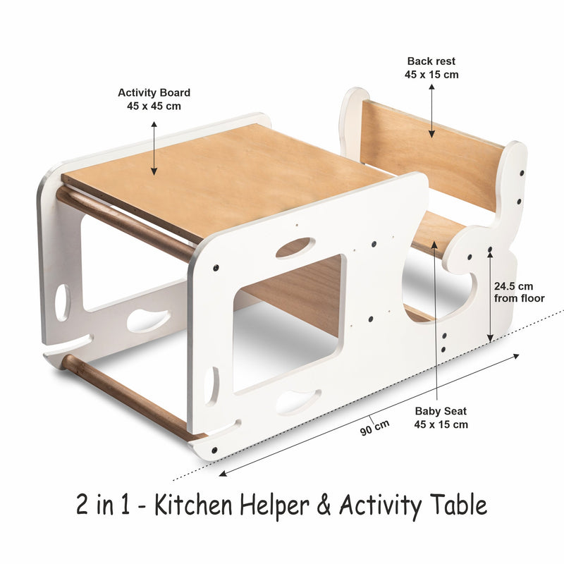 Kitchen Helper & Activity Table