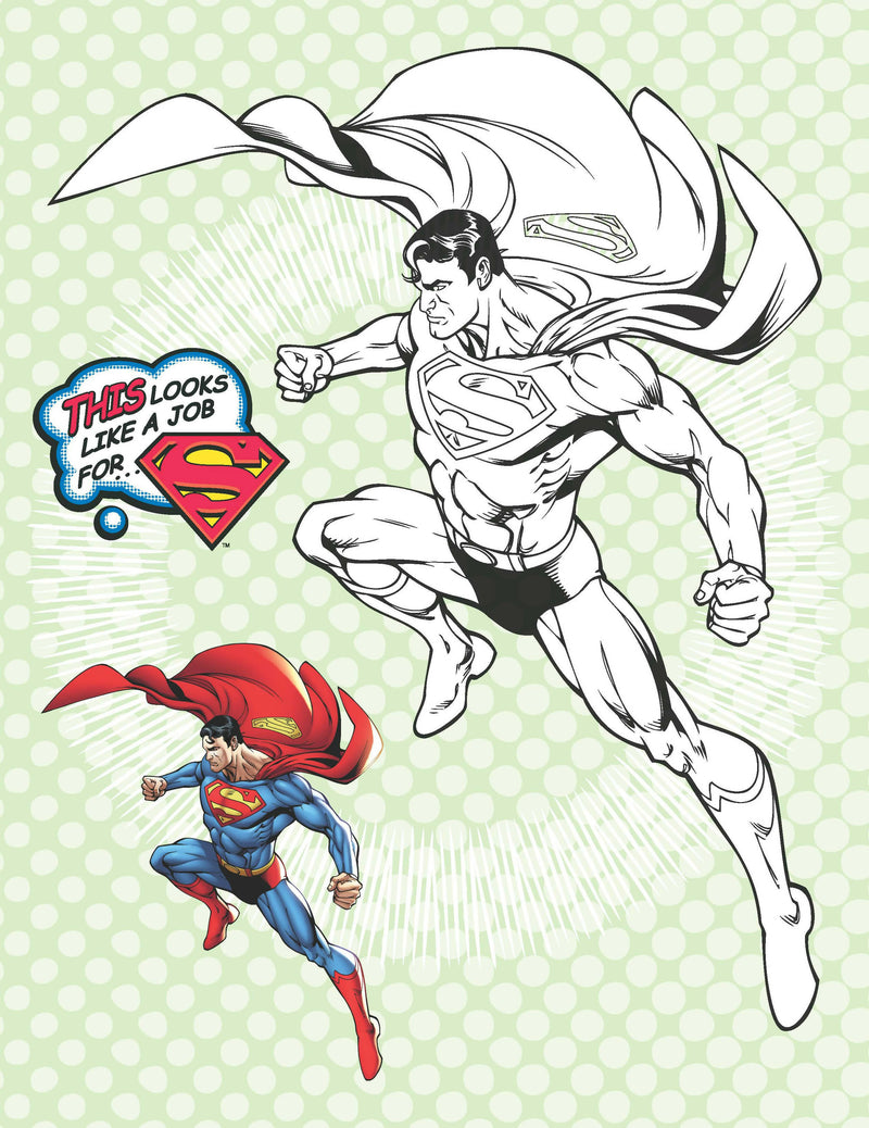 Superman Copy Colouring Book : Drawing, Painting & Colouring Book