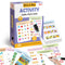 Little Berry ACTIVITY Write & Wipe Jumbo Flash Cards (With Marker Pen) - Educational Toy