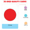 Little Berry My First Shapes and Colours Flash Cards for Kids (36 cards) - Fun Learning Game