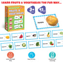 Little Berry Fruits & Vegetables Early Learning Puzzle Game for Kids 2+ Years - Learning Toy