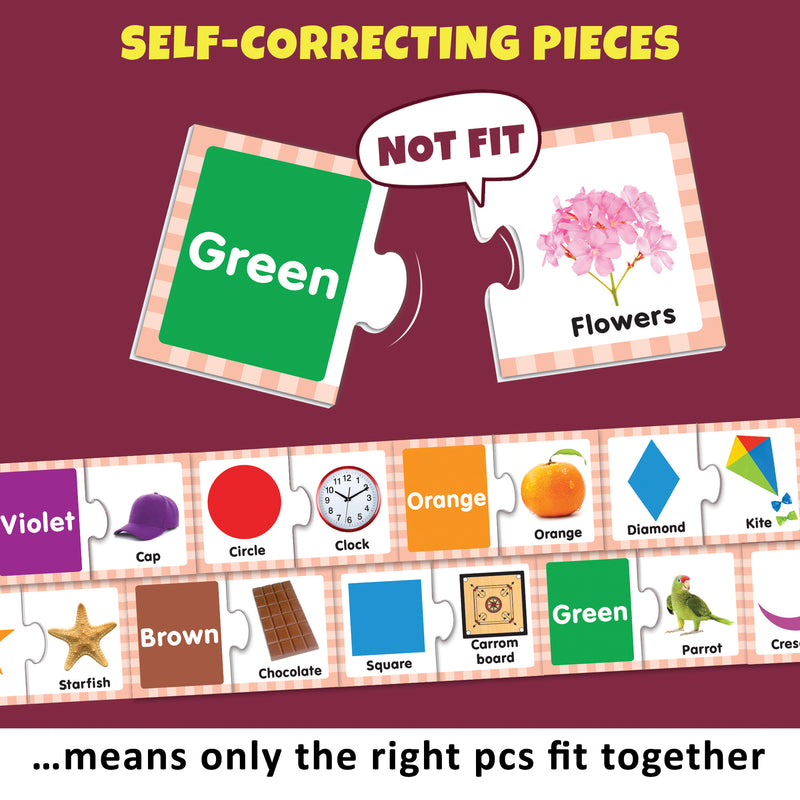 Little Berry Shapes and Colours Early Learning Puzzle Game for Kids 2+ Years - Learning Toy