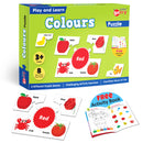 Little Berry Colours Puzzle Game for Kids: Play and Learn Puzzle with Activity Book