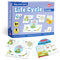 Little Berry Life Cycle Puzzle Game for Kids: Play and Learn Puzzle with Activity Book