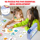 Little Berry Life Cycle Puzzle Game for Kids: Play and Learn Puzzle with Activity Book