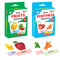 Little Berry Big Flash Cards for Kids (Set of 2): Fruits and Vegetables - 64 Cards