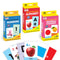 Little Berry My First Flash Cards for Kids (Set of 3): ABC, Number, Shape & Colour - 108 Card