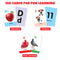 Little Berry First Flash Cards for Kids (Set of 3): ABC, Numbers, Hindi Varnmala - 108 Cards