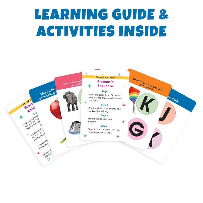 Little Berry First Flash Cards for Kids (Set of 3): ABC, Numbers, Hindi Varnmala - 108 Cards