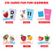 Little Berry My First Flash Cards for Kids (Set of 6): Learning & Educational Toy - 216 Cards