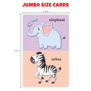 Little Berry Reusable Flash Cards Set for Kids - 160 Write and Wipe Cards with Marker Pen