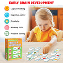 Little Berry Fruits, Vegetables and Animals Early Learning Puzzles for Kids - Educational Toy