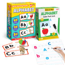 Little Berry Alphabet Learning Puzzle (52 Pcs) & Flash Cards for Kids (32 Write & Wipe Cards)